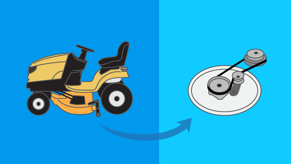 Comment changer une courroie de tondeuse autoportée ou tracteur tondeuse ?